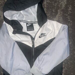 Nike Black, White and Gray Kids' Jacket